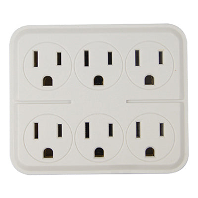 ME WHT 6 Outlet Tap