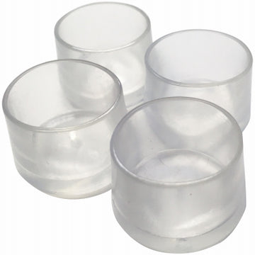 4PK 7/8" CLR Leg Tip
