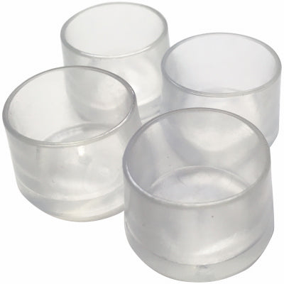 4PK 7/8" CLR Leg Tip