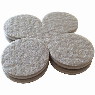 8PK 1-1/2" GRY Felt Pad