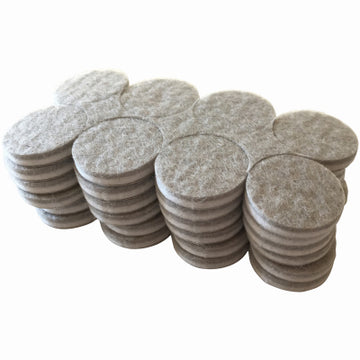 48PK 1" GRY Felt Pads