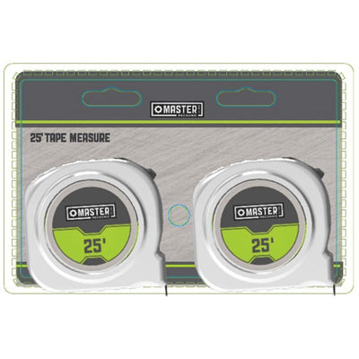MM 2PK 25' Tape Measure