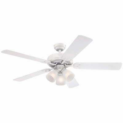 52" Vintage WHT CeilFan