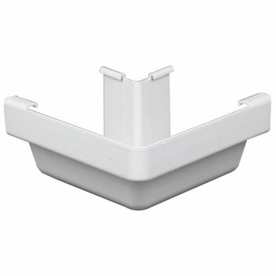 5" White Outside Miter