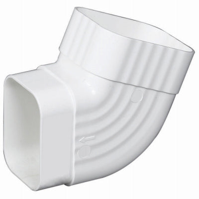 2x3 White B Side Elbow