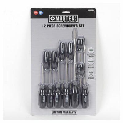 MM 12PC Screwdriver Set