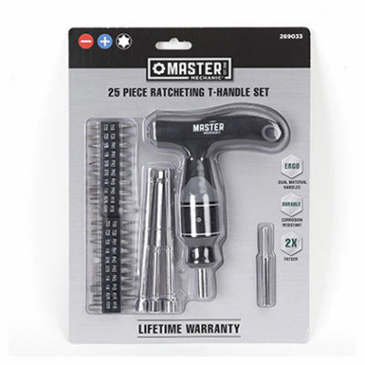 MM 25PC T-Handle Driver