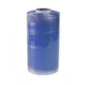 Anchor Packaging MF18 18" x 5280' Miler Cling Film One Mile Roll Tri-Cut Slip On