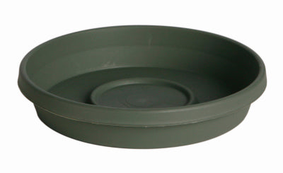 12" L GRN Terra Saucer
