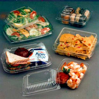 Detroit Forming LB562B2 Small 2 Cell Nacho Tray 6-1/2x5-1/8x1-1/2 500/CS