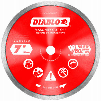 7'' Dia Cont Rim Blade