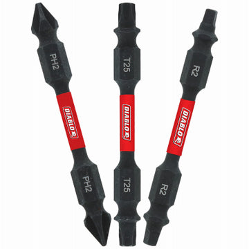 3PC 2-1/2''ASST Bit Set