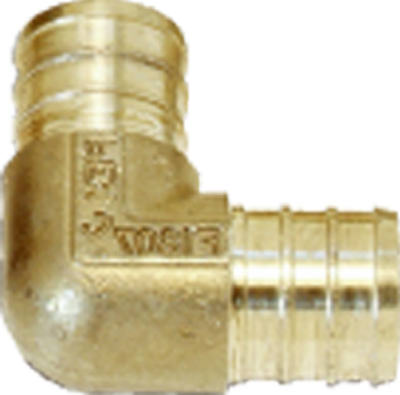 25PK 3/4BRS Barb Elbow