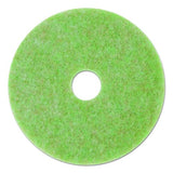3M 5000 Low-Speed Topline Autoscrubber Floor Pads 5000, 20" Diameter, Green/amber, 5/carton 3