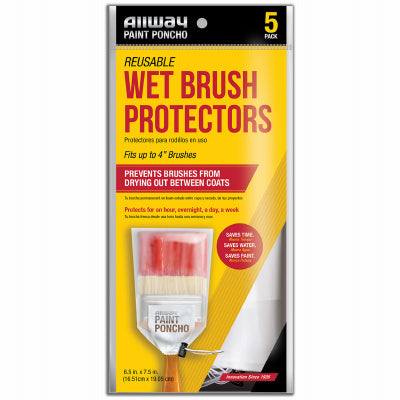 5PK Brush Paint Poncho