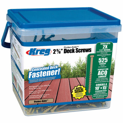 525CT 2-5/8 Deck Screws