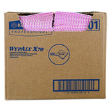 Wypall KCC 06354 X70 Wipers, 12 1/2 X 23 1/2, Red, 300/box 2