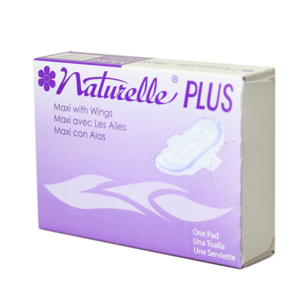 Hospeco 25189973 Naturelle Maxi Pad with Wings #4 250/CS