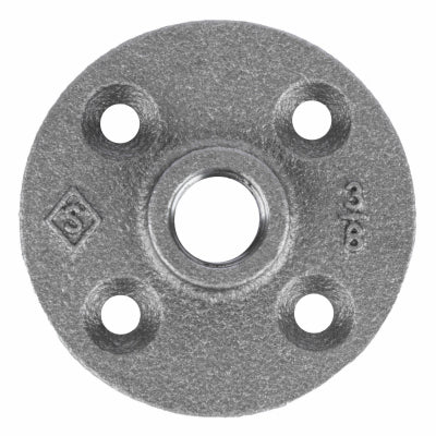 3/8" BLK FLR Flange