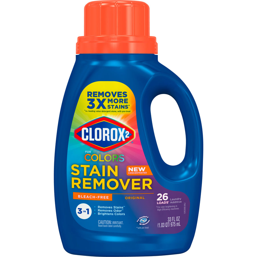 Clorox 30037 2 for Colors Stain Remover & Laundry Additiver 33 oz. Original 6/CS