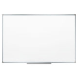 Mead 85358N Dry Erase Board with Aluminum Frame, 72 x 48, Melamine White Surface, Silver Aluminum Frame 2