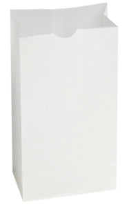 Bagcraft 300296 EcoCraft Dubl Wax SOS 6 lb. Bag White 6" X 3.63" X 11" 1000/CS