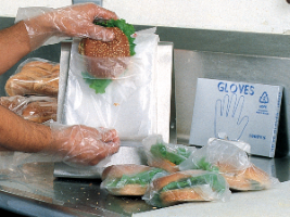 Elkay Plastics DP10585 Saddle Pack Flip Top Sandwich Bag Clear 10" X 8" + 1" 0.5 Mil 2000/CS