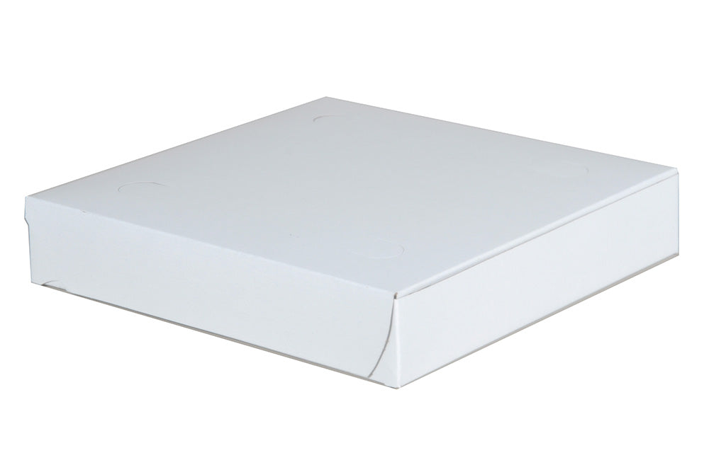 Southern Champion 1401 Paperboard Pizza Box White 8" X 8" X 1.5" 100/CS