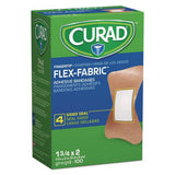 Curad NON25513 Flex Fabric Bandages, Fingertip, 1.75 X 2, 100/box 2