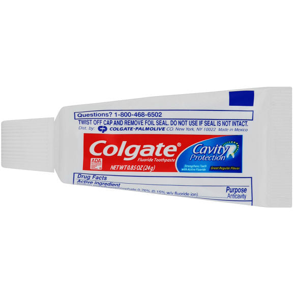 Colgate 109782 Colgate Tooth Paste .85 oz unboxed Regular 240/CS