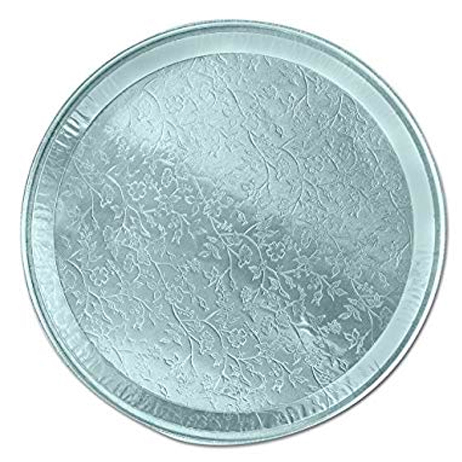 HFA 4013-80-25 12" Round Embossed Aluminum Tray 25/CS