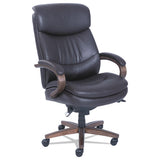 La-Z-Boy 48961B Woodbury Big/tall Executive Chair, Supports Up To 400 Lb, 20.25" To 23.25" Seat Height, Brown Seat/back, Weathered Sand Base 2