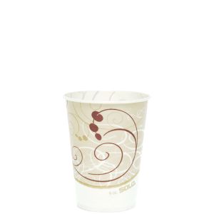 Solo Cup R9N-J8000 Cup Paper Cold 9 oz Treated Wax Symphony 2000/CS