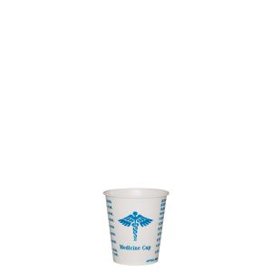 Solo Cup R3-43107 Cup Paper 3 oz Grad. Medicine 5000/CS