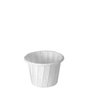 Solo Cup 075-2050 Cup Souffle Paper .75 oz Treated 5000/CS
