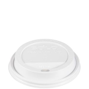 Solo Cup TLP316-0007 Lid Travel White For 10-24 oz Paper Hot Cup 1000/CS