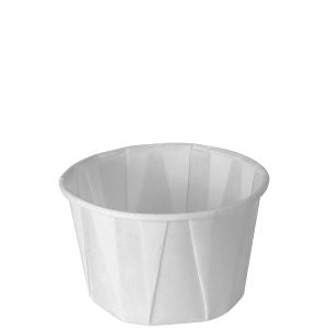 Solo Cup 200-2050 Cup Souffle Paper 2 oz Treated 5000/CS