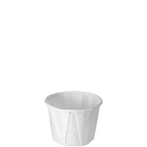 Solo Cup 050-2050 Cup Souffle Paper .50 oz Treated 5000/CS