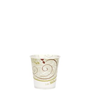 Solo Cup R53-J8000 Cup Paper Cold 5 oz Treated Wax Symphony 3000/CS