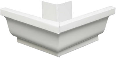 5" WHT ALU OutsideMitre