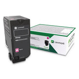 Lexmark 84C0HMG 84c0hmg Unison High-Yield Toner, 16,000 Page-Yield, Magenta 2