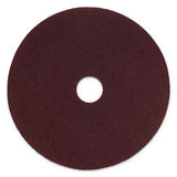 Scotch-Brite SPPP20 Surface Preparation Pad Plus, 20" Diameter, Maroon, 5/carton 2