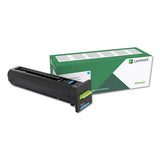 Lexmark 72K1XC0 72k1xc0 Return Program Unison Extra High-Yield Toner, 22,000 Page-Yield, Cyan 2