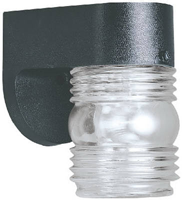 4-1/2" BLK Wall Lantern
