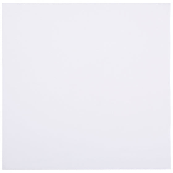 Hoffmaster 125043 14.5" X 14.5" White Dinner Napkin Linen-Like Flat Pack Flat Fold 1000/CS