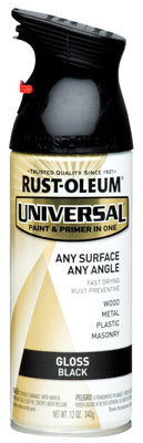 12OZ GLS BLK Spr Paint