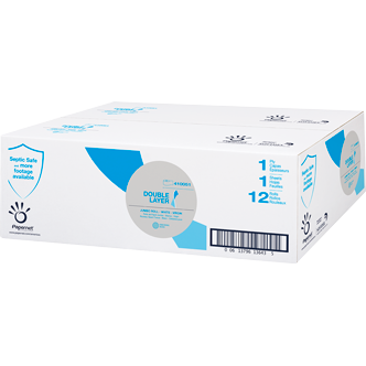 Sofidel 410051 / 13643 Heavenly Soft Junior Jumbo Tissue Double Layer 750' / 2.37" Mini Core 12/CS