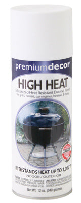 PD 12OZ WHT Heat Finish