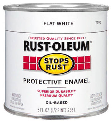 1/2PT FLT WHT Enamel