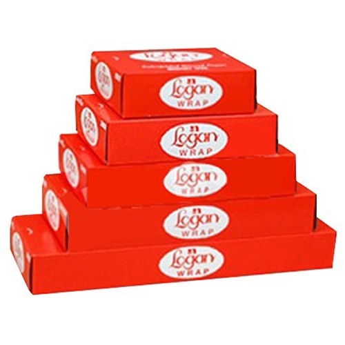Norpak FLOW-6 Logan Wrap Midget Deli Wax Paper 6" x 10.75" Interfolded 6000/CS
